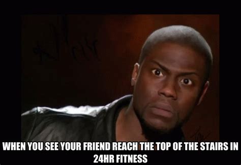 Gym Kevin Hart Face Haha Waitress Humor Funny Pictures Dental Humor