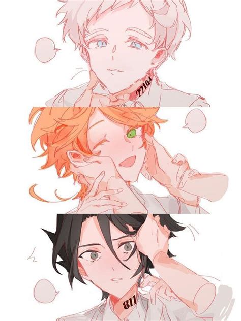 Fanart Enma Fanart Norman Fanart Ray The Promised Neverland Yakusoku No