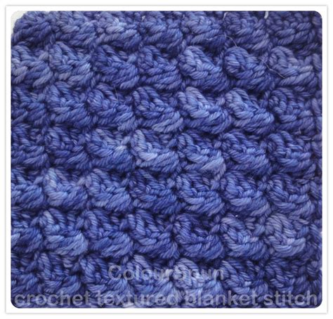 Colourspun Colourspun In Stitches Crochet Textured Blanket Stitch