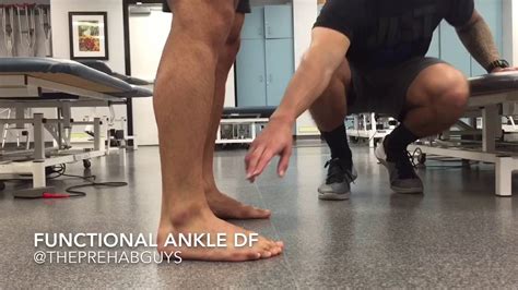 Functional Ankle Dorsiflexion Youtube
