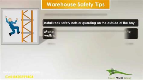 Warehouse Safety Tips Dont Climb On Equipment Or