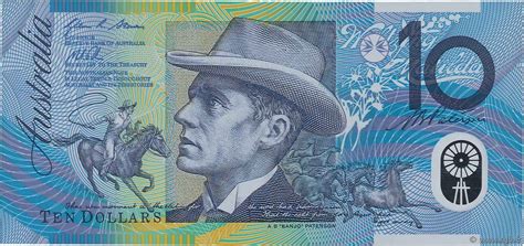 10 Dollars Australia 2013 P58g B975065 Banknotes