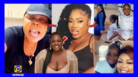 afia schwar thrɛatens to bɛat up moesha as she replies her back drag tracey boakye and pena in