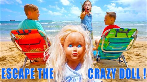 escape the crazy doll sneak attack nerf adventure showdown in hawaii the sneaky doll returns