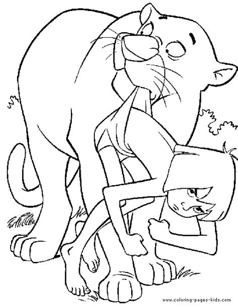 Free printable jungle coloring pages jungle page no. The Jungle Book coloring pages - Coloring pages for kids ...