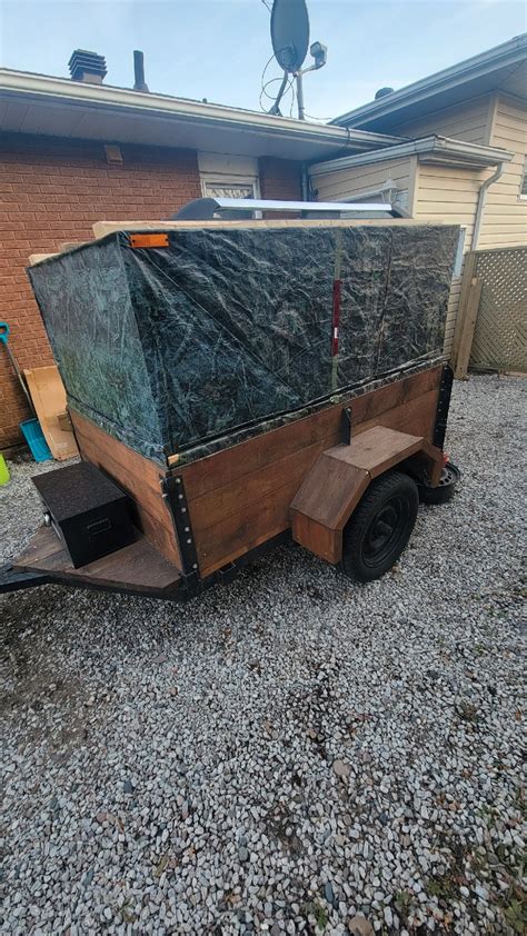 Homemade Enclosed Trailer Cargo And Utility Trailers Sault Ste Marie
