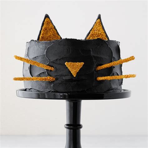 Black Cat Cake Halloween Birthday Cakes Halloween Cakes Halloween