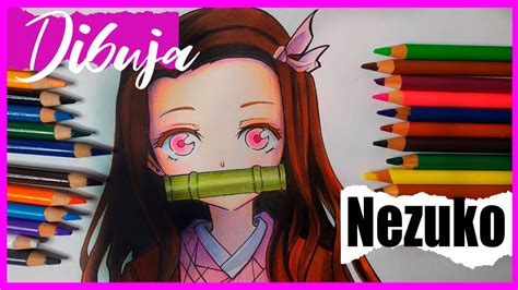 Como Dibujar A Nezuko How To Draw Nezuko 😉 Youtube