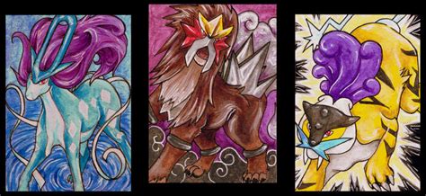 Aceo Legendary Dogs By Ersayer5 On Deviantart