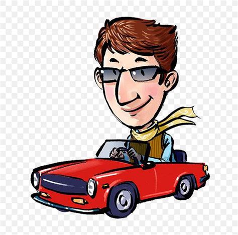 Cartoon Driving Png 709x810px Car Animation Automobiliste