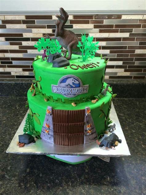 Jurassic World Cake Jurassic World Cake Jurassic Park Birthday Park