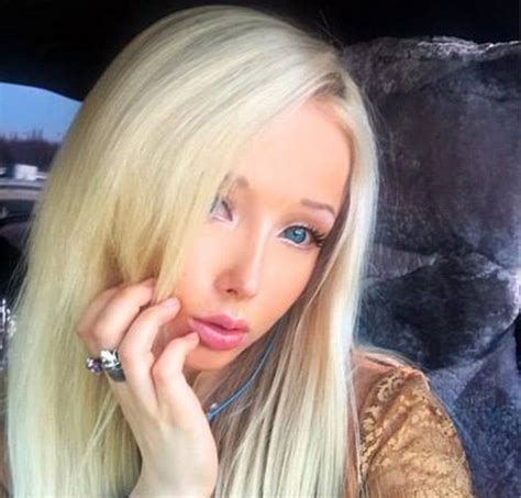 Human Barbie Doll Valeria Lukyanova Is Back Posing In Very Skimpy Chain