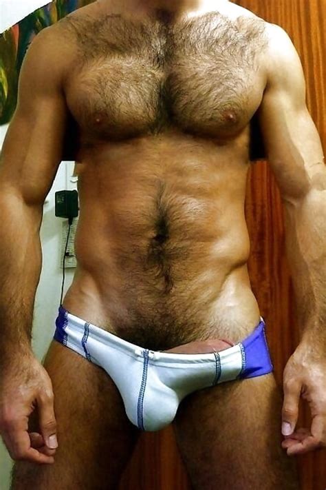 Hairy Muscle Me Bulges
