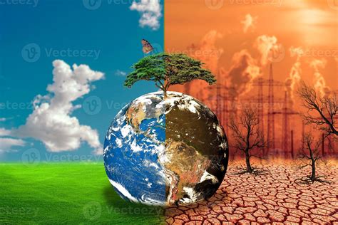 Concept Of Climate Change And The Environment Greenhouse Conditions And