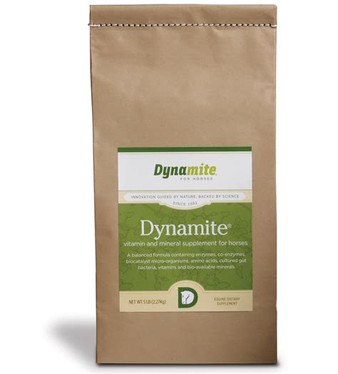 Dogs and cats may receive vitamins or supplements. Bogotay, Horse Nutrition Enthusiast, Wins Dynamite ...