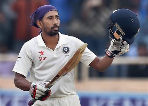 Wriddhiman prasanta saha was drafted into the bengal ranji side after regular wicketkeeper deep dasgupta signed up with the indian cricket league. Wriddhiman Saha credits THIS Indian legend for his success ...