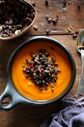 Turmeric is a flowering plant, curcuma longa of the ginger family, zingiberaceae, the roots of which are used in cooking. Carrot, Pumpkin and Turmeric Soup with Spicy Black Bean ...