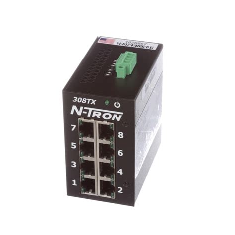 Red Lion Controls 308tx N Ethernet Switch 8 Port 10100base Tx