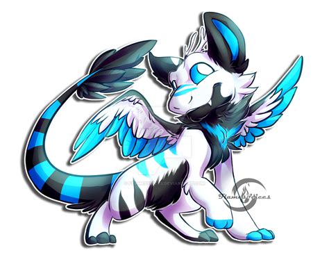 Erie The Angelic Were Dragon By Flamesvoices On Deviantart