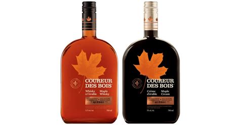 Duo Crème And Whisky Canadien Au Sirop Dérable Pur Coureur Des Bois