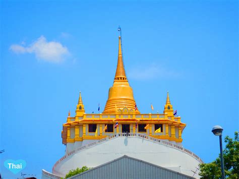 Things To Do In Bangkok Golden Mountain Love Thai Maak