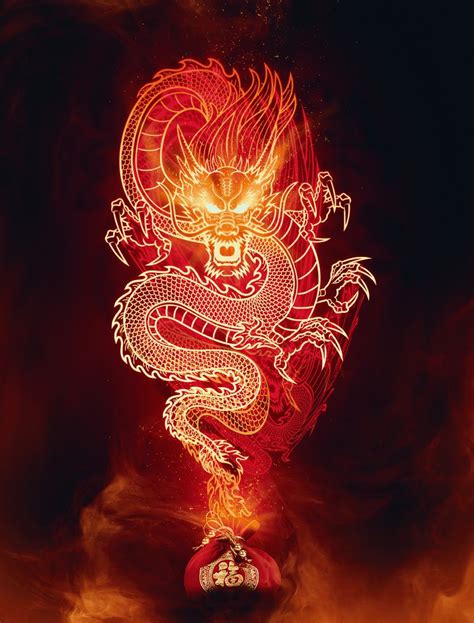 Learn How To Design A Chinese Fire Dragon In Photoshop