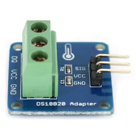 Ds18b20 Adapter Module For Arduino Pixel Electric Company Limited