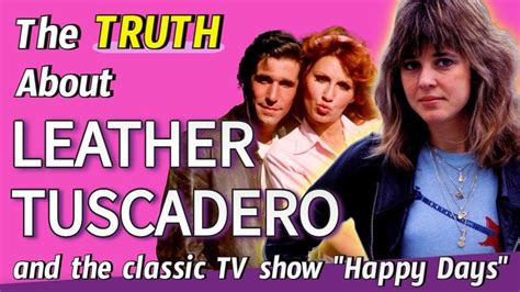 Heres Why Leather Tuscadero Vanished From Tvs Happy Days Youtube