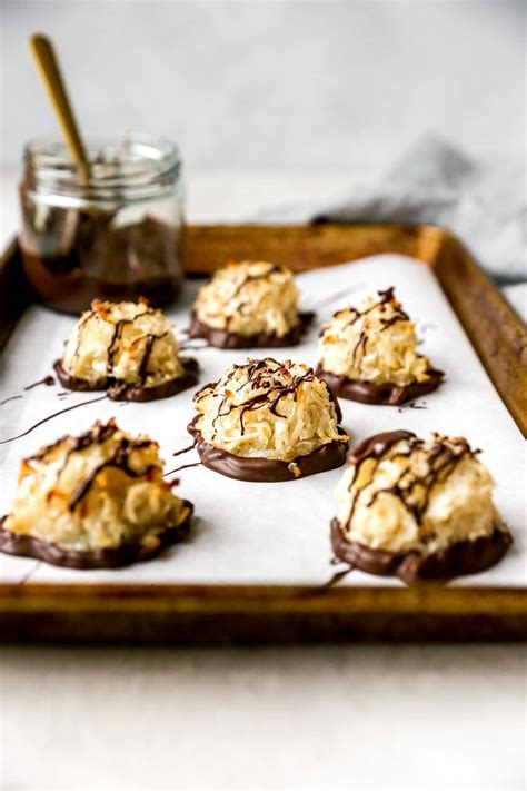 Chocolate Coconut Macaroon Recipe With Sweetened Condensed Milk Dandk Organizer