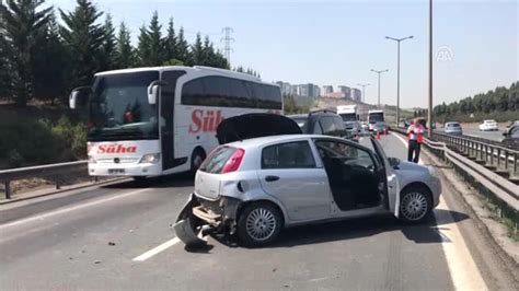 Anadolu Otoyolu nda Zincirleme Trafik Kazası Kocaeli Haberler