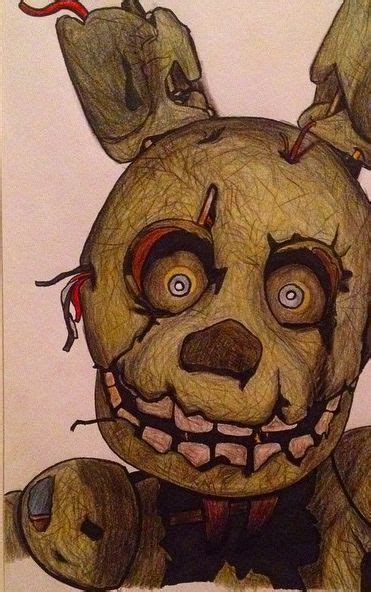 Springtrapdrawing By Thetoymangle Fnaf Drawings Sketches Anime Sketch