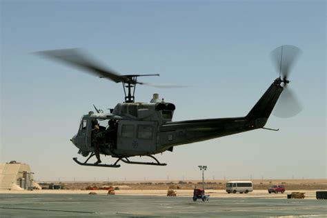 A Us Marine Corps Usmc Uh 1n Huey Helicopter Marine Light Attack 169