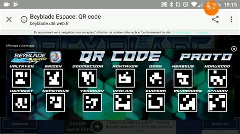 Scan and enjoy (these codes aren't mine so the credits belongs to the owners). Des QR code pour Beyblade burst le jeu - YouTube