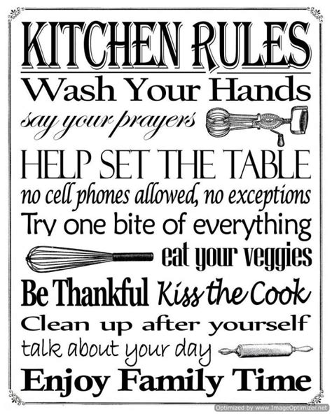 10 Kitchen Cleaning Rules