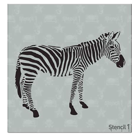 Zebra Stencil Small 575″x6″ Stencil 1