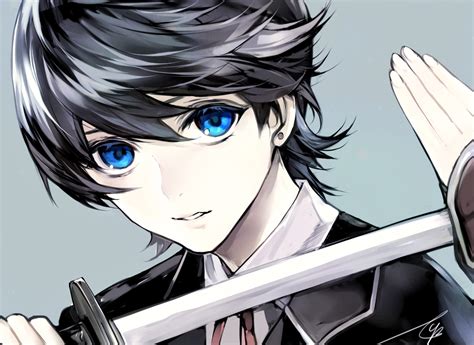 Boy Anime Eyes