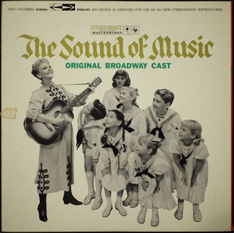 The Sound Of Music Original Cast — January 25 1960 Billboard Book