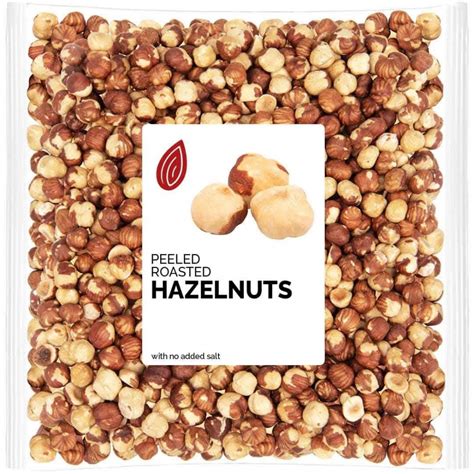 Roasted And Peeled Hazelnuts Unsalted Hazelnuts Nuturally