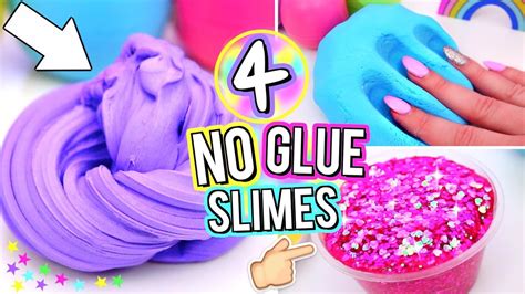 There's shampoo slime, shaving cream slime, clay slime, and cornstarch slime, which is….well, it's slime with cornstarch in it. 4 Easy DIY Slimes WITHOUT GLUE! How To Make The BEST SL... | Doovi