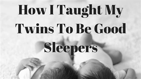 How I Taught My Twins To Be Good Sleepers Pregnancy Motherhood And Beyond Expecting Mamas Network