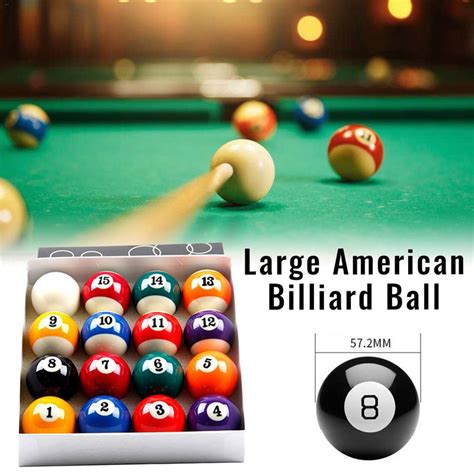 Buy Full Set Standard 2 14inch Billiard Pool Ball Set