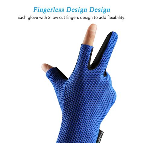Buy Cooling Fishing Gloves Anti Slip Fishing Gloves With 2 Fingerless