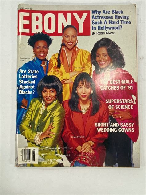 Ebony Magazine June 1991 Etsy In 2021 Ebony Magazine Ebony Ebony