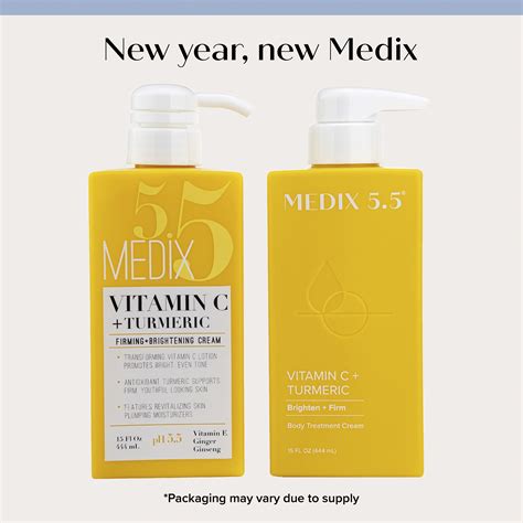 Medix 55 Vitamin C Cream W Turmeric For Face And Body Firming
