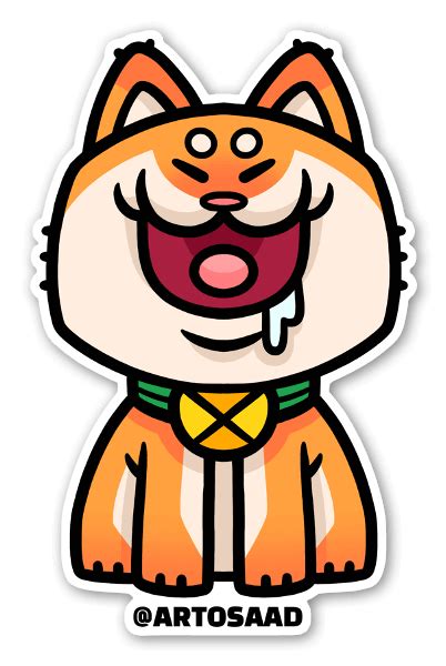 Shiba Inu Individuel Stickerapp Shop