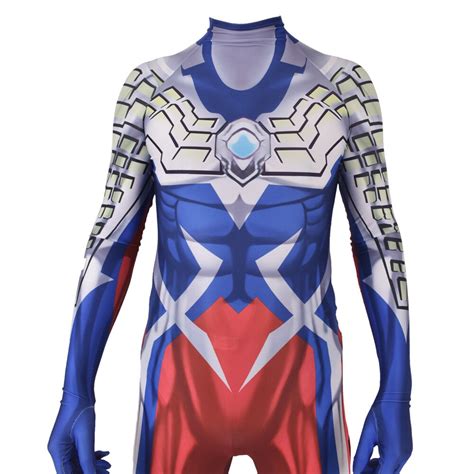 Ultraman Cosplay Costume Adults Kids Ultraman Tiga Zero Orb Suit Zenta