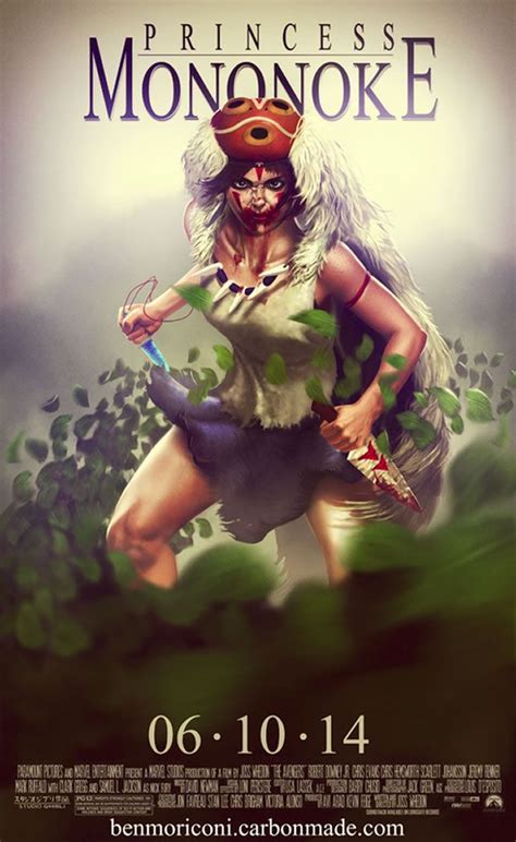 Along the way, he encounters san, a young human woman fighting to protect the forest, and lady eboshi, who is trying to destroy it. Princess Mononoke Movie Poster (avec images) | Princesse ...