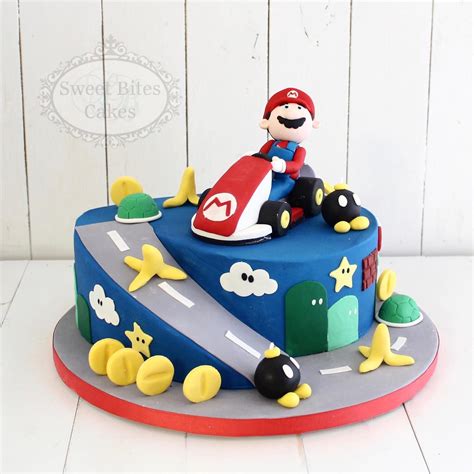 If you want to download the image above, right click on the image and then save image as. Mario Kart Birthday Cake | for more, visit our website www ...