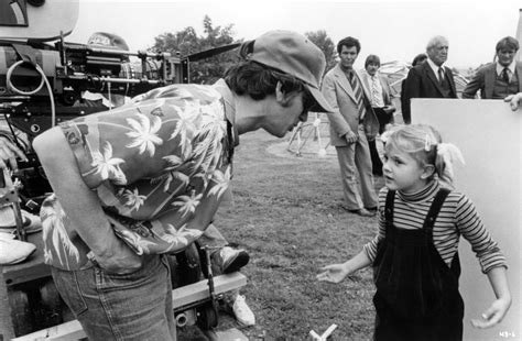 Steven Spielberg And Drew Barrymore Et The Extra Terrestrial 1982