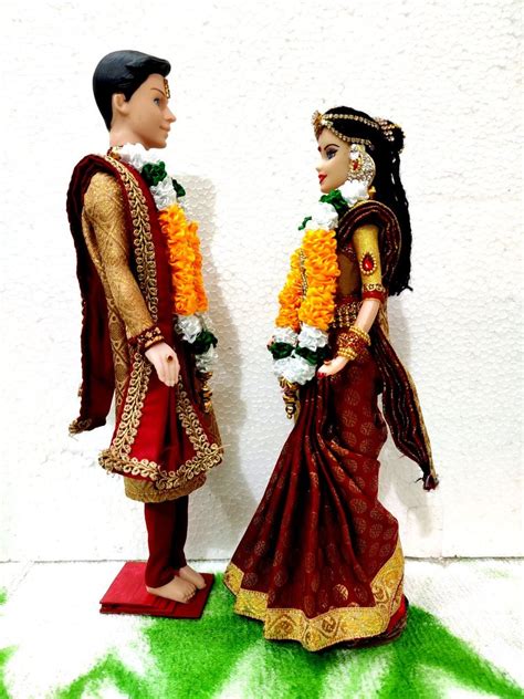 Wedding Doll Indian Style Wedding Doll Bride Doll Bride Groom Doll Set At Rs 1500 Piece